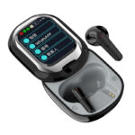 Sliding Cover Blue Tooth Earphones Wireless Headphones LED Full-color Touch Screen Noise Reduction Headsets with Mic - Image 4