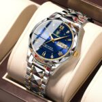 POEDAGAR 615 Brand Waterproof Luminous Men Watches. - Image 4